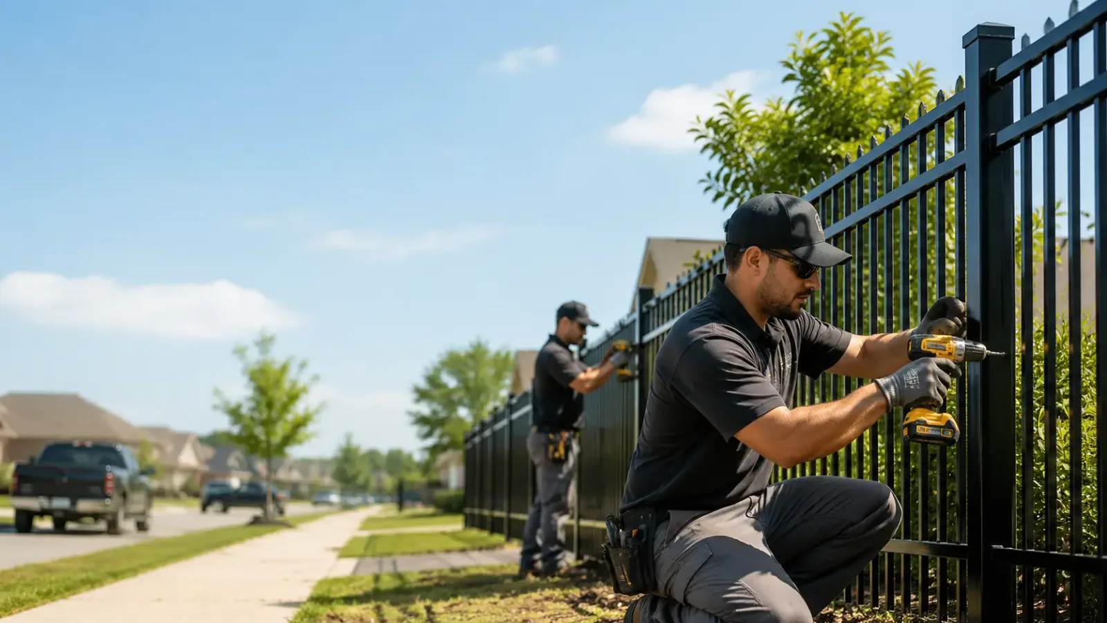 Metal Fence Installation in Kilmarnock, VA